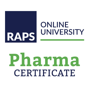 badge RAPS pharma certificat